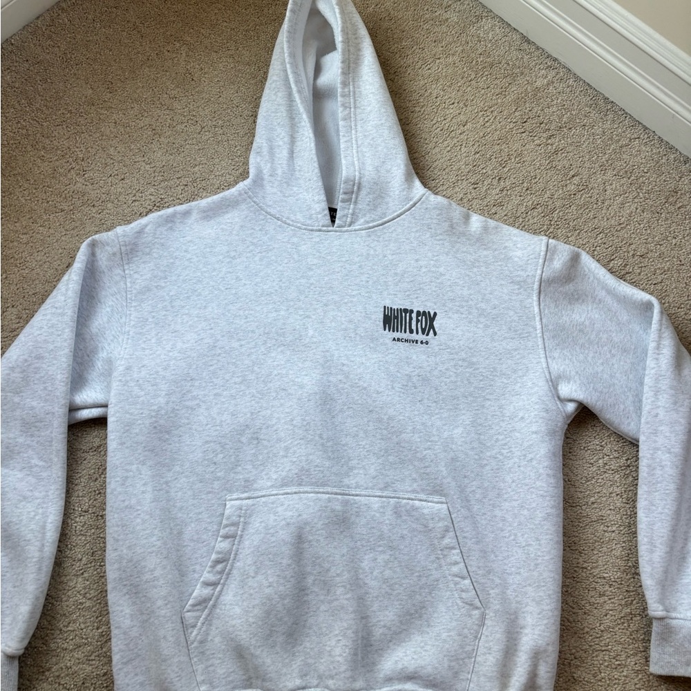 White Fox Boutique Gray Hoodie
